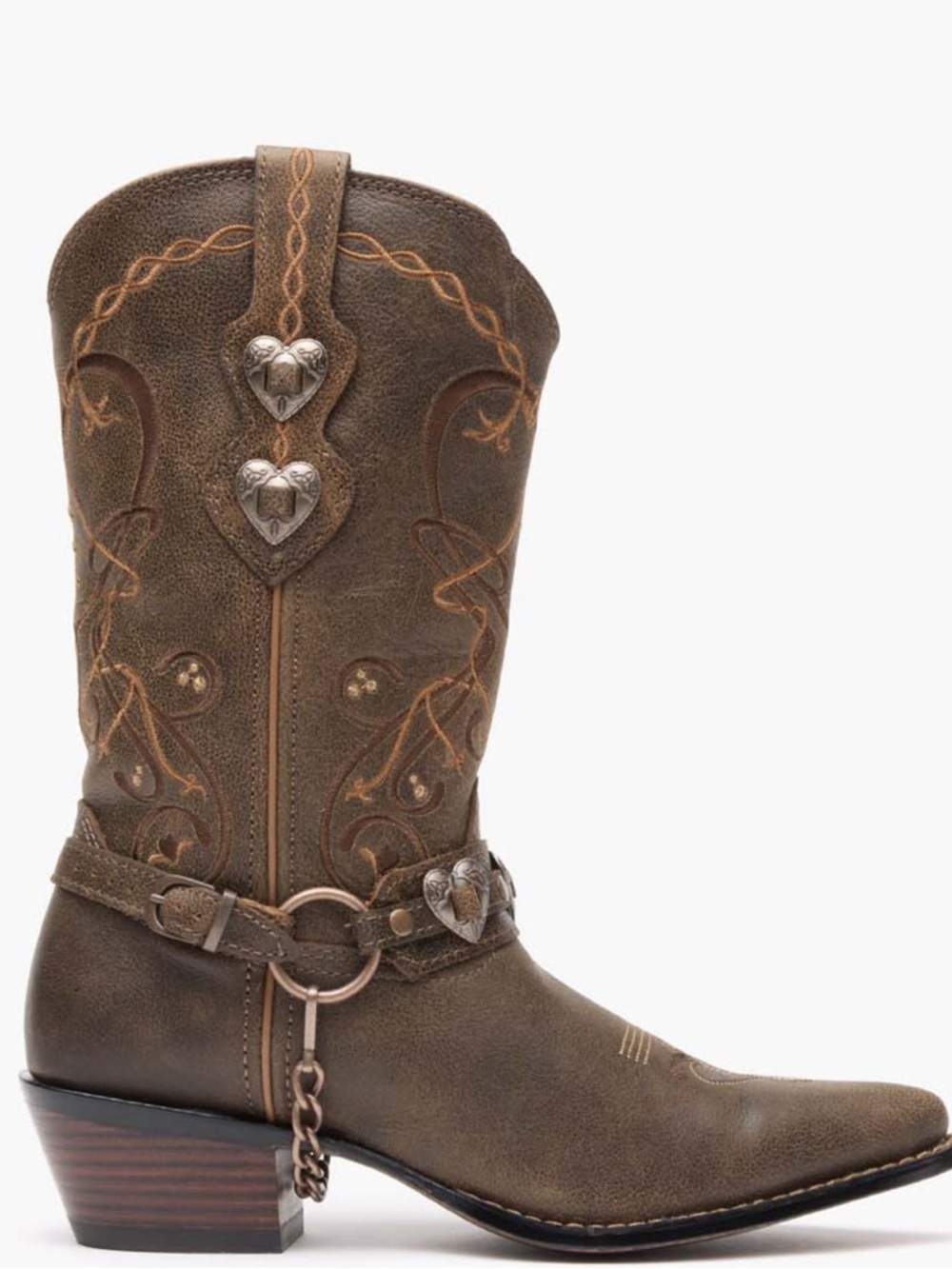 Durango Brown Heartbreaker Western Boot